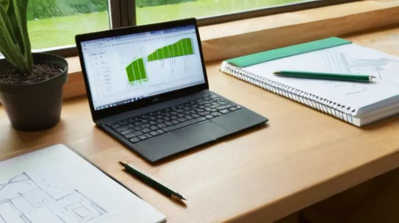 Espacio de trabajo ordenado y bien iluminado