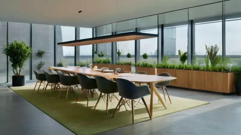 Oficina moderna de arquitectura