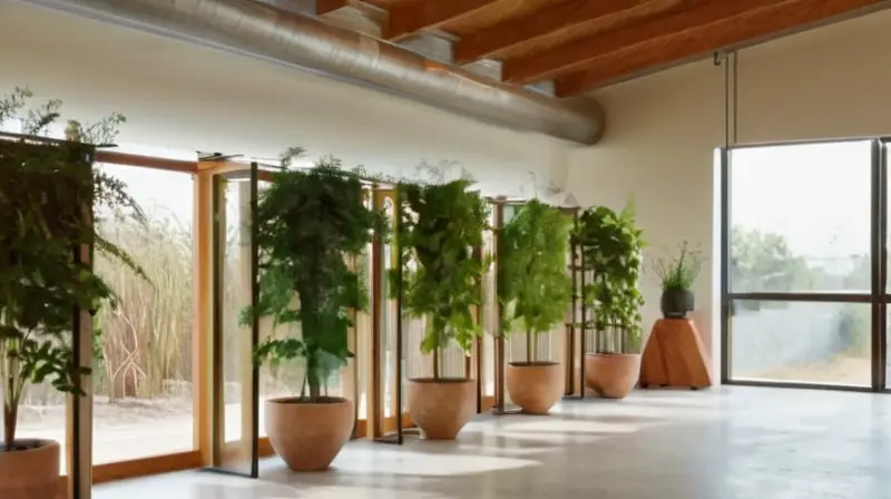 Estudio arquitectónico luminoso y sostenible